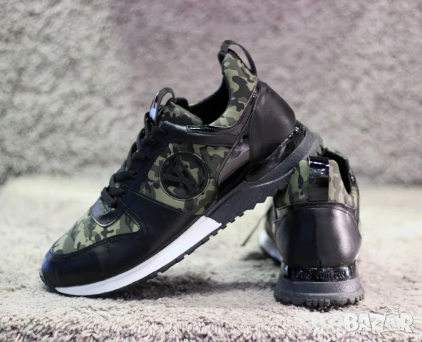 🥇 Louis Vuitton мъжки маратонки – Оригинал – Размер 41 – Камуфлажен дизайн & лукс