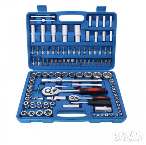 Гедоре ZHONGXIN TOOLS в куфар 108 части 1/4" - 1/2", снимка 1 - Гедорета - 33077660