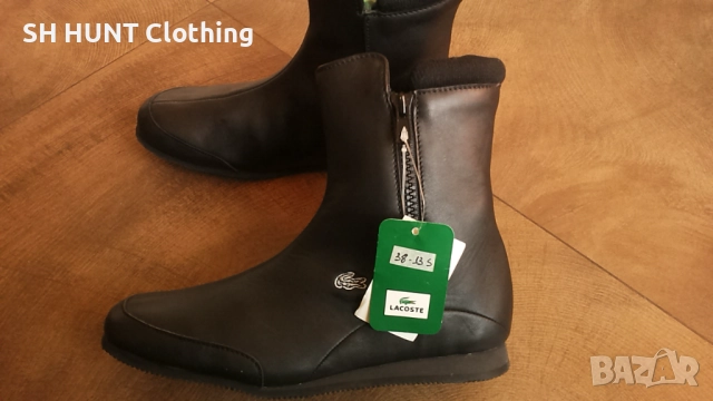 LACOSTE Boots Размер EUR 37 1/3 / UK 4 1/2 естествена кожа 38-13-S, снимка 9 - Дамски боти - 52654366