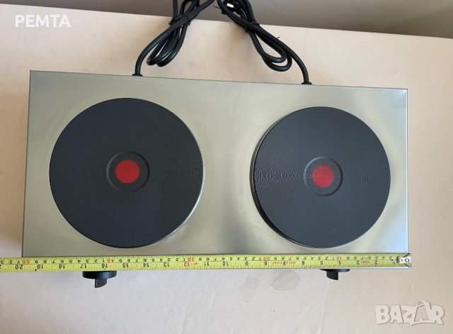 Електрически котлон с 2 кръгли плочи Ф 19см (3,2 kW)-Турска, снимка 2 - Обзавеждане за заведение - 40202551