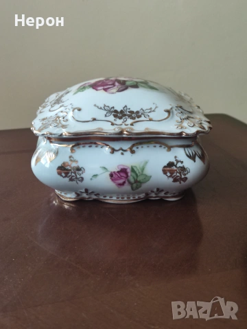 Порцеланова кутия за бижута/бижутерка, снимка 4 - Колекции - 53568666
