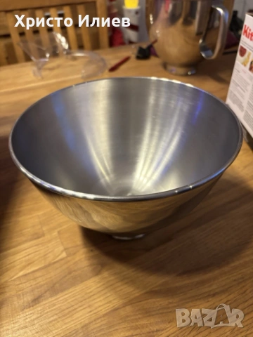 Планетарен миксер KitchenAid Artisan 5KSM150 с месомелачка комплект, снимка 10 - Миксери - 53229328