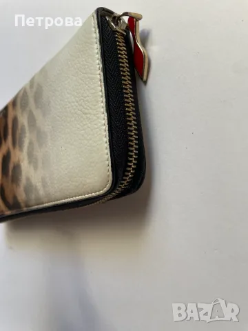 Кожен портфейл Christian Louboutin Оригинал, снимка 9 - Портфейли, портмонета - 56102802