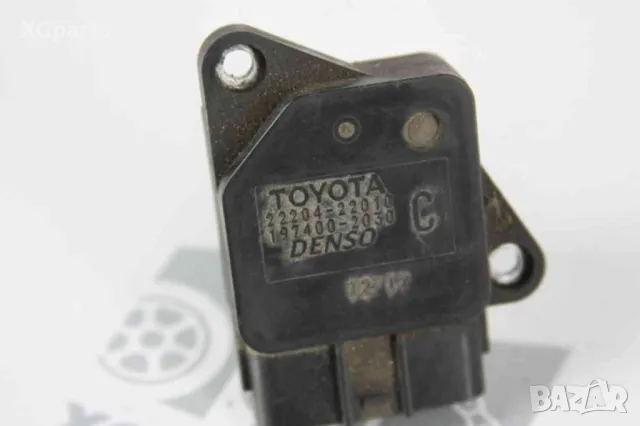 Дебитомер за Toyota Corolla E12 1.4i 97к.с. (2001-2007) 22204-22010, снимка 2 - Части - 47311337