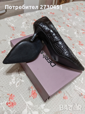 Кожени официални обувки, снимка 4 - Дамски елегантни обувки - 44732526