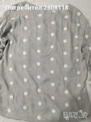 НОВА ZARA елегантна дамска блуза – размер М , снимка 6 - Блузи с дълъг ръкав и пуловери - 35938799