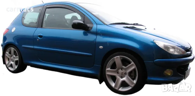 Ветробрани HEKO за Peugeot 206 (1998-2012) - 3D