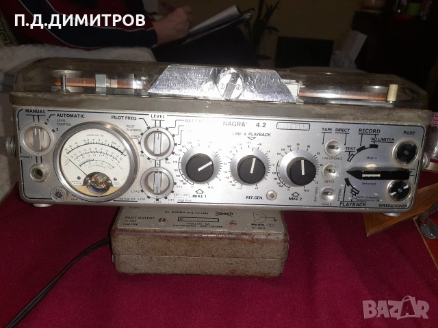 магнетофон Nagra 4.2- Kudelski. , снимка 7 - Радиокасетофони, транзистори - 53602312