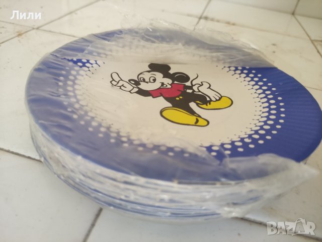 Ретро картонени чинии, снимка 2 - Прибори за хранене, готвене и сервиране - 41902748