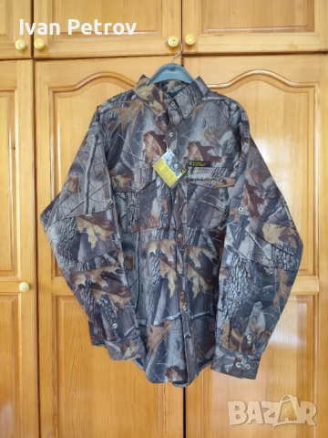 Продавам нова мъжка камуфлажна риза