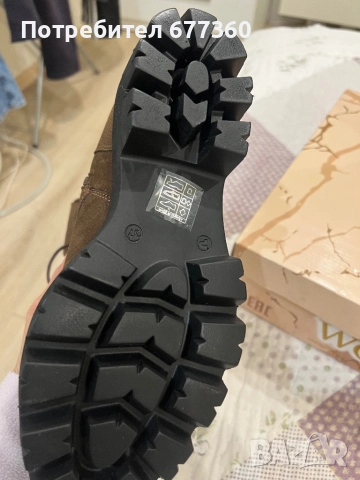 Чисто нови естествена кожа, снимка 11 - Дамски боти - 52638140