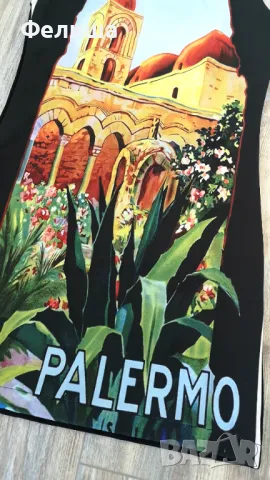 Брандова Силуетна Секси Впечатлителна Рокля PALERMO Италия, снимка 3 - Рокли - 50185268