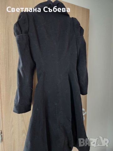 Черно палто, снимка 2 - Палта, манта - 41121001