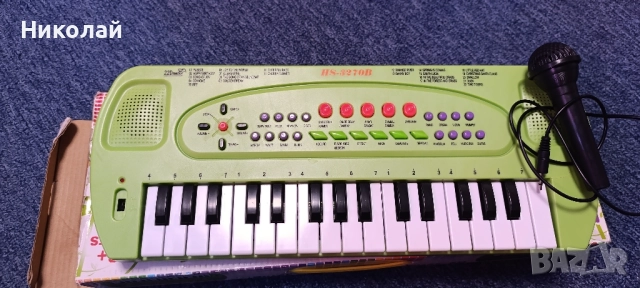 Детска играчка йоника с микрофон