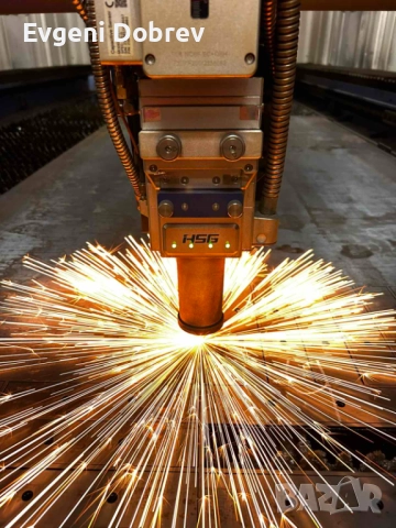 лазерно рязане и метални заготовки