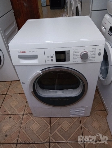 Сушилня с термопомпа Бош Bosch Eco Logixx7 с две години гаранция!, снимка 6 - Сушилни - 53253111