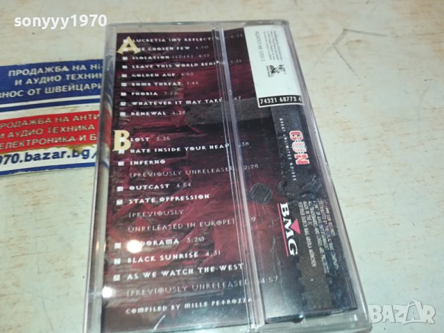 Kreator–Voices Of Transgression лицензна касета-original tape 0602241541, снимка 12 - Аудио касети - 44162481