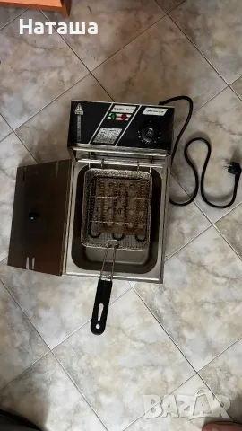 Професионален фритюрник 6L / 2500W - неръждаема стомана, снимка 3 - Обзавеждане на кухня - 56237200