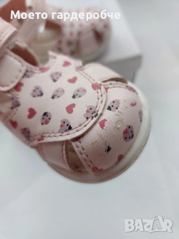 Кожени сандали на Geox номер 24 , снимка 4 - Детски сандали и чехли - 53161417