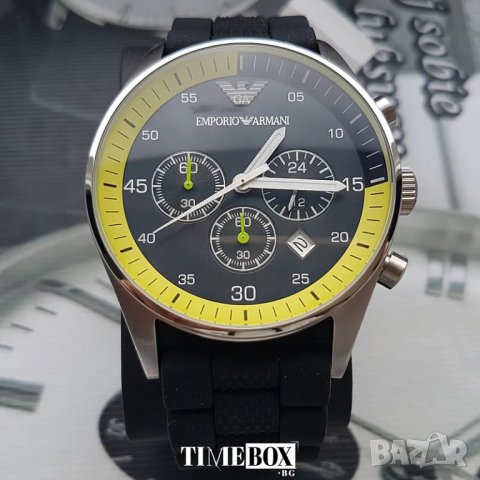 Emporio Armani AR5865 Sportivo Chronograph. Нов мъжки часовник, снимка 3 - Мъжки - 38790353