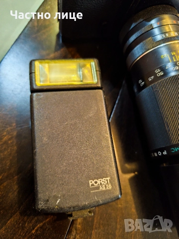 Фотоапарат Revueflex 4004 с обектив Porst Super Tele 300mm, снимка 5 - Фотоапарати - 52866402