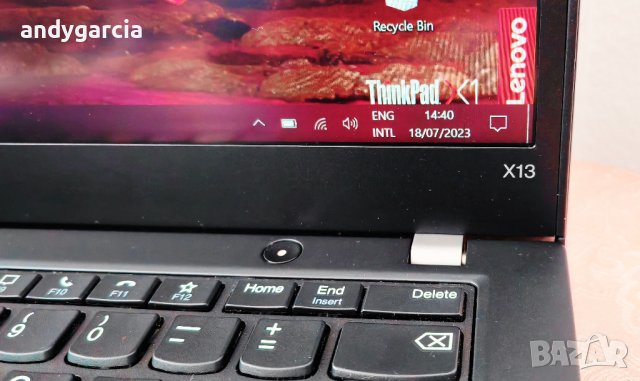  Lenovo ThinkPad X13 Touch/Core i5-10210U/8GB RAM/256GB SSD NVME/13.3 Full HD IPS Touch Screen, снимка 11 - Лаптопи за работа - 41600452