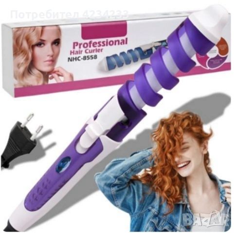 Маша за перфектни къдрици , снимка 4 - Маши за коса - 53671947