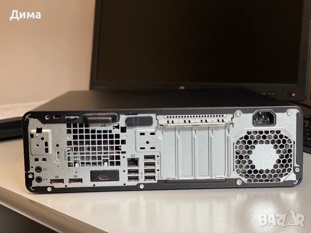 Компютър HP EliteDesk 800 G4 SFF, снимка 2 - Работни компютри - 52329609