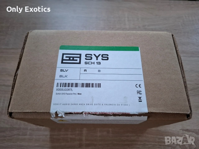 Schiit SYS passive attenuator , снимка 2 - Ресийвъри, усилватели, смесителни пултове - 53136172