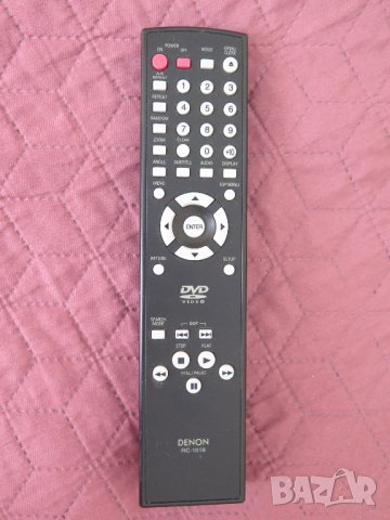 DENON RC-1018 REMOTE CONTROL,DVD-1720, DVD-1730 ,DVD-1740, DVD-557 ,DVD-558