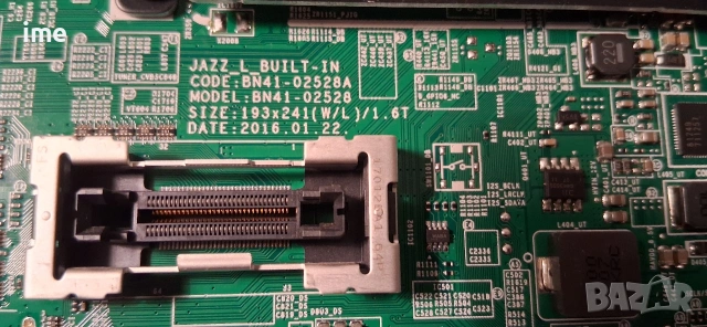 Main Board BN41-02528A. Свален от Телевизор Samsung UE55KU6070U. С панел CY-GK055HGEV1H. Работещ..., снимка 4 - Части и Платки - 53296406