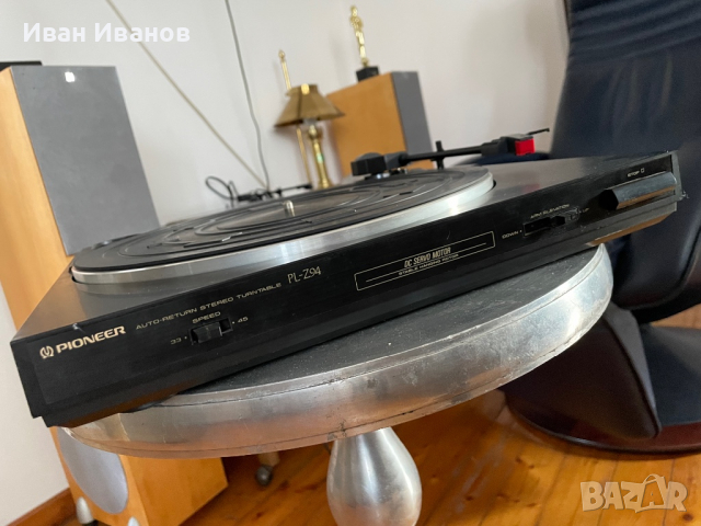 Грамофон Pioneer PL-Z94 Auto-return Stereo Turnable Japan, снимка 5 - Грамофони - 36350268