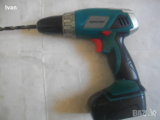 18V Li-ion TOP CRAFT ЛИТИЕВ НЕМСКИ ВИНТОВЕРТ С 1 БАТЕРИЯ БЕЗ ЗАРЯДНО, снимка 8 - Винтоверти - 49750153