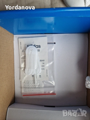 Бебешки обувки - Adidas Stan Smith Crib, снимка 4 - Бебешки обувки - 53293021