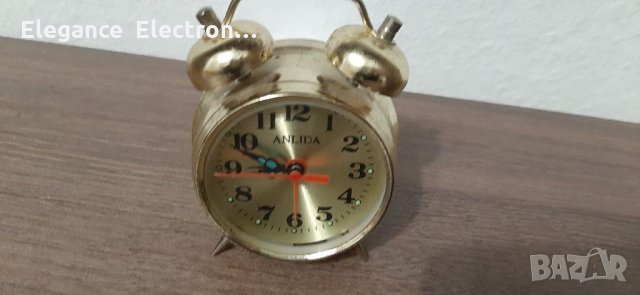 Навиващ се часовник-Будилник-Винтидж , снимка 1