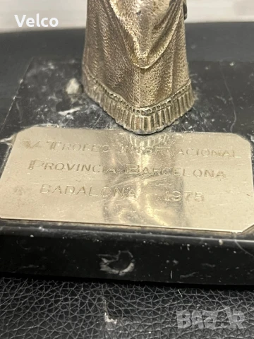 бронзова статоетка, снимка 3 - Антикварни и старинни предмети - 51019363