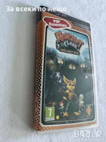 Оригинална Игра за PSP Ratchet & Clank: Size Matters , (Sony PSP), снимка 2 - Игри за PlayStation - 55787916