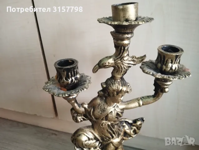 Фигуративен свещник, снимка 4 - Декорация за дома - 47392471