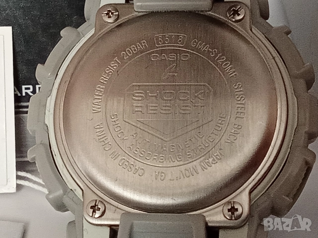 Casio G-Shock GMA-S120MF Японски водоустойчив часовник , снимка 2 - Водоустойчиви - 53768121
