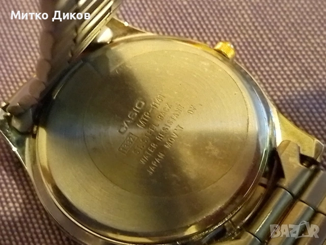 Casio 1332 mtp 1141 Japan movt датник water resistant нов кварцов часовник, снимка 2 - Мъжки - 53564761