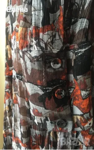 Рокля ADOLFO DOMINGUEZ.100% вискоза. размер M/S. , снимка 5 - Рокли - 50280085