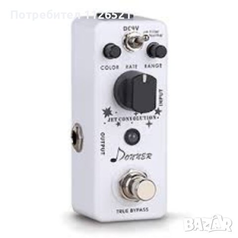 Donner Jet Convolution Classical Analog Flanger Pedal - Фленджър педал за ел китара - КАТО НОВ, снимка 1 - Китари - 41807931