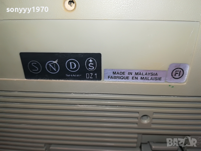 SHARP GF-5757 APSS-ВНОС GERMANY 1903221946, снимка 15 - Радиокасетофони, транзистори - 36162806