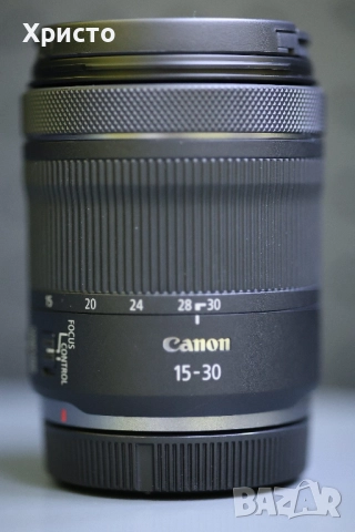 Canon RF 15-30mm F4.5-6.3 IS STM | Гаранция 1г.10м. | Като нов, снимка 7 - Фотоапарати - 51841055