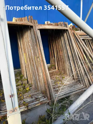 Рамки от скеле в кв. Требич