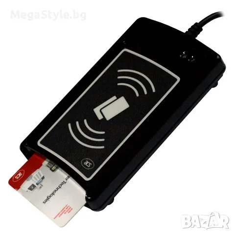 Четец на карти ACS ACR1281U-C1, двоен интерфейс RFID и контакт, USB, черен, снимка 4 - Друго търговско оборудване - 55737837