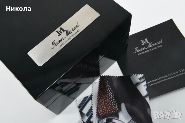 JEAN MARCEL Astrum Chrono Automatic, модел 360.266.33, реф. 160.266 - нов, снимка 5 - Мъжки - 52348552