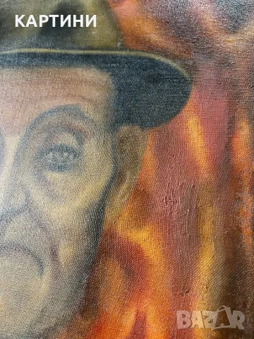 Интересна картина - Портрет, снимка 3 - Картини - 49299835