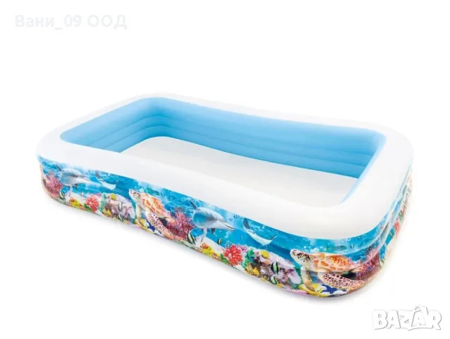 305см! Надуваем басейн "Intex", снимка 2 - Басейни и аксесоари - 50416142