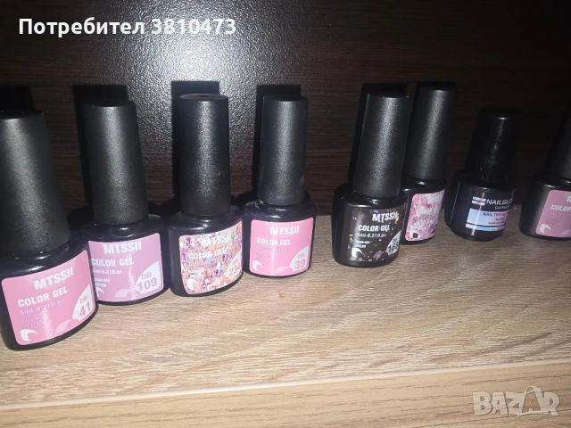 продавам нов комплект гел лакове , снимка 2 - Продукти за маникюр - 50861213